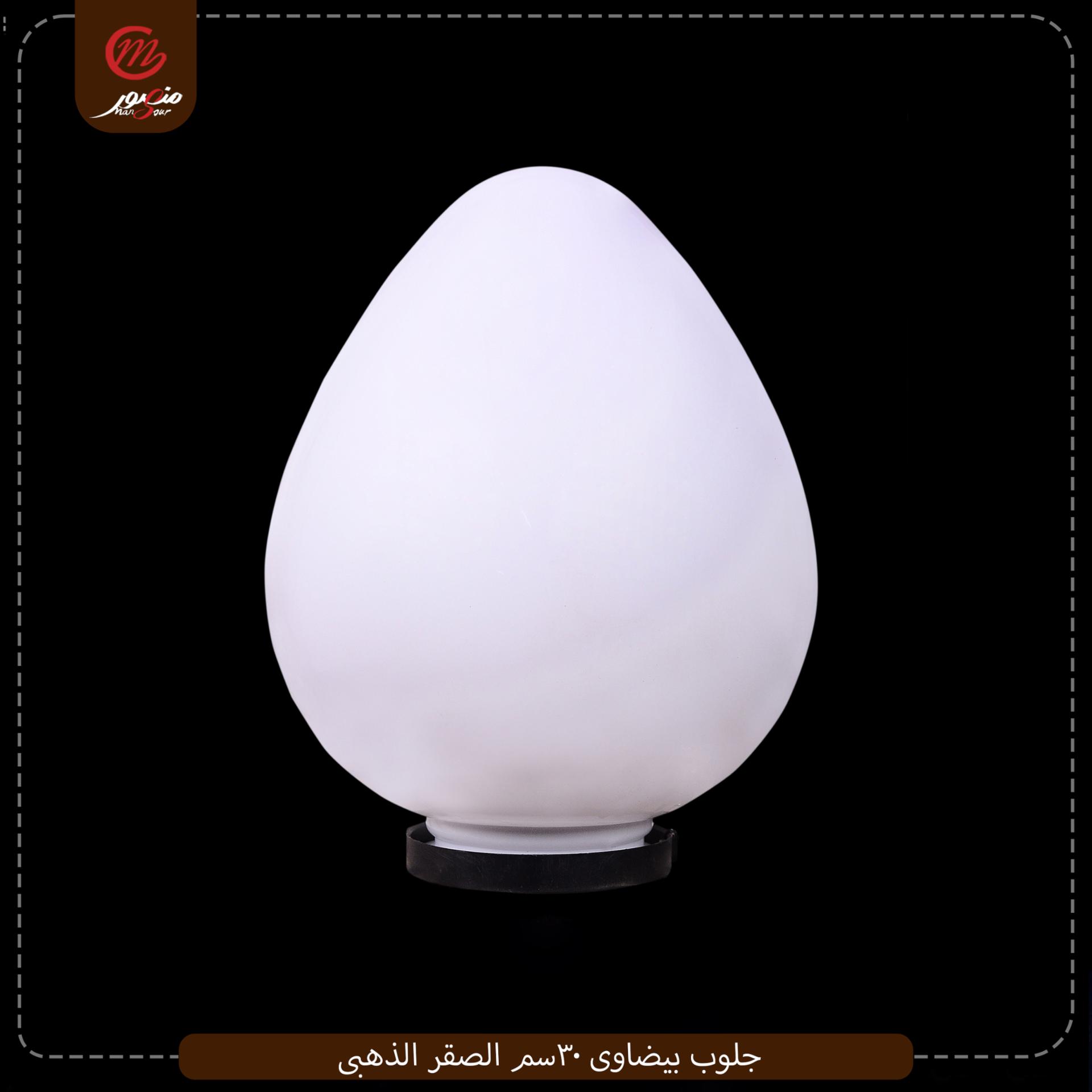 جلوب بيضاوى 30سم الصقر الذهبى 