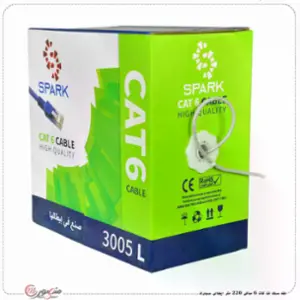 لفه سلك نت كات 6 صافى 220 متر ايطالى سبارك عبوه 2